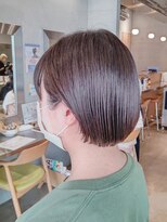 オーガニック リブ 川越(organic+live)&nbsp;20代30代大人可愛い小顔ショート丸みボブウルフカット