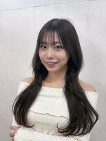 ファルベ(Farbe)&nbsp;くびれ アプリコットオレンジ 夏のヘアアレンジハイライトカラー