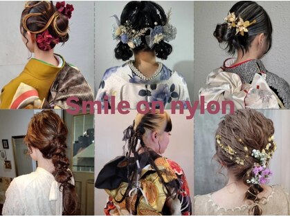 スマイロンナイロン ヘアー(smile on nylon hair)の写真