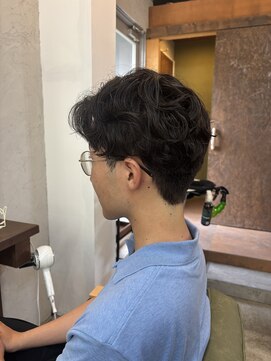 ヘアメイク デザート(HAIR MAKE DESART) 木村法子【メンズショート×ニュアンスパーマ】