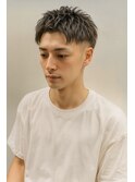 【NOA】爽やか束感ショートアップバング好印象メンズヘア