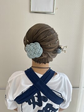 ムエベ(MUEBE) お祭りヘアセット