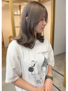 レル(lelu) ミルクティーグレージュ/透明感カラー