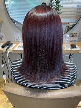 セン バイ エント(sen by emt) ピンクブラウン×ミディアム