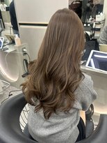 アスター 天神大名店(Aster) 小顔に見えるトレンドヘア/黒髪/オリーブグレー/ココアベージュ