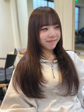 ラべリー 池袋(LOVELEY) 池袋 透明感ブラウン×レイヤーカット