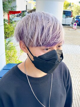 アエル キセラ川西(aeru) ラベンダー×マッシュショート【能勢電鉄絹延橋駅】