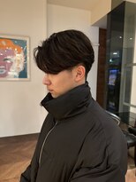 サラ 山口店(SARA)&nbsp;垢抜け楽々スタイル/センターパート/ニュアンスパーマ