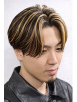 オールバーバー(OR BARBER) ハイライトメッシュセンターパート!