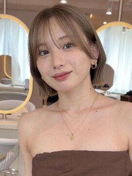 サンドイエナ 横浜店(sand yena) 横浜でかなえる地毛風くびれボブ