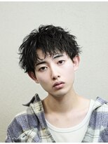 アストラ(ASTRA)&nbsp;MEN’S HAIR/サーフカール/刈り上げセンターパート