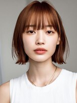 フレイムスヒュー 高崎店(FRAMES HUE)&nbsp;20代30代40代★イメチェンピンクベージュ大人前髪外ハネボブ**