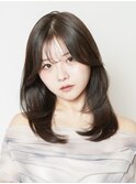 毛先ワンカールで簡単♪トレンドレイヤーカット