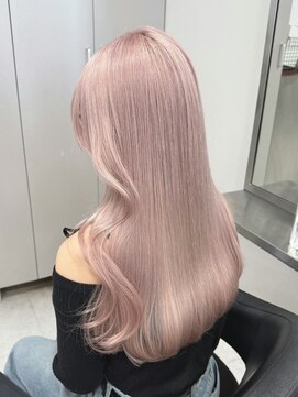 ベレーザ 川越(Beleza) 15359_ホワイトピンクアッシュハイトーンカラーピンクメッシュ