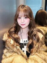 アイティーバイアルバム 八王子店(IT by ALBUM)&nbsp;前髪カットロング韓国ヘア顔周りレイヤー_F21472