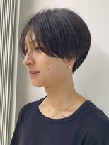 メンズヘア ガーデン 銀座(Men's hair GARDEN)&nbsp;横のふくらみが解消される黒髪センターパート