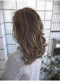 お洒落女子の上品ハイライト