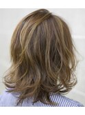 【CINQ REPO　care&design】ハイライト×ミントベージュ佐藤拓哉