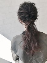 メリー(merry craftsman's factory)&nbsp;外国人風バレイヤージュ、ハイライトカラーアッシュグレージュ