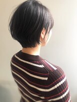 エル セルカ 高田馬場(el CERCA)&nbsp;[高田馬場新宿池袋]大人可愛い丸みショート×地毛風グレージュ