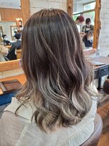 美容室ポール 西葛西店(PAUL)&nbsp;イルミナカラー　ハイライト　大人かわいい　学割U24