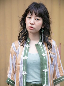 マウロア(MAULOA) 【MAULOA】ほつれカール×ウルフレイヤー