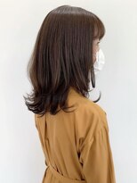 ヘアーアンドスパ フェリーチェ ミチ 野田屋町店(HAIR&SPA felice MICHI) 【feliceMICHI佐藤夏美】ふんわり外ハネレイヤー