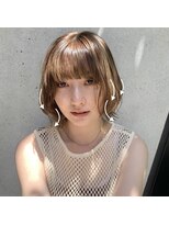 ネオリーブルカ 御茶ノ水店(Neolive Luca)&nbsp;巻くのが簡単切りっぱなしボブ