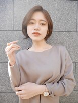 シュシュ(shushu)&nbsp;かきあげバング／外ハネボブ【有海一生】/髪質改善