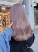 854栗色ブロンドヘアショコラピンク金髪ボブダスティーピンク