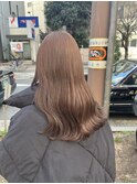 ブリーチなしアッシュベージュ