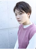 天神【BIRTH】ショコラアッシュ×春パーマショート