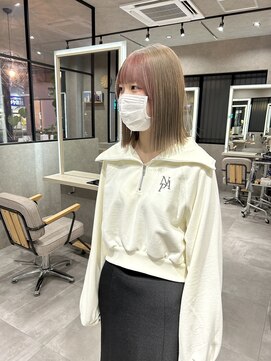 ムード タテマチ(mood tatemachi) ナチュラルグレージュ×シアーピンク