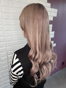 アメジスト(amethyst) シールエクステ☆エクステ/ハイトーン/ミルクティーアッシュ