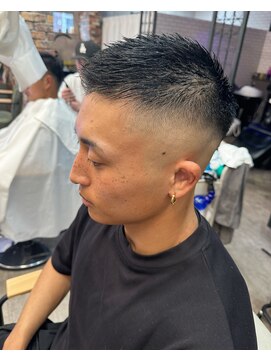 ルーナヘアー(LUNA hair) 『京都 ルーナヘアー』ビジネスボウズ×スキンフェード 草木