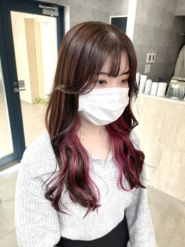 ピークス 千葉店(Peaks) チラ見えが可愛い♪インナーマゼンタピンク☆