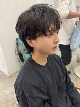 ロミー 本厚木(ROMMY.) メンズスタイル/メンズライク/前髪パーマ