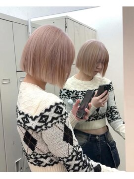 ローレン(Lolen.) 【ミルクティーベージュ×ボブ】ふじゆー