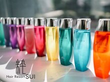 ヘアリゾート粋 ウナム 新宿東口店(enam)の雰囲気（『Aujua』一人一人の髪質に合わせたケアで納得の仕上がりに◎）