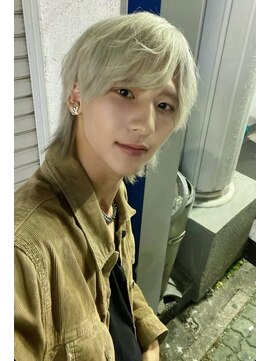 アドール(ADOR) [MIHO*ADOR] ブリーチ/ ホワイトベージュ / マッシュウルフ