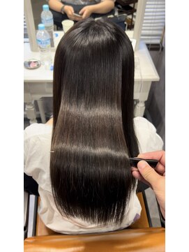 ナナシ(nanac) 縮毛矯正＋モカブラウン