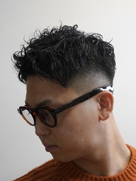 アパッシュ 東光店(Apache) ショートパーマアップバング