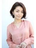 大人可愛い耳かけショート