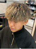 波巻きパーマ*メンズパーマ*メンズカット*ハイトーン*ブリーチ