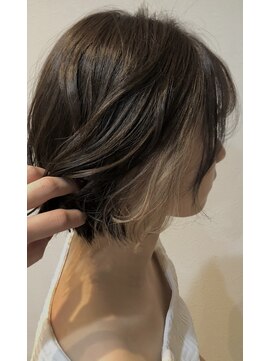 オセアノ 北千住(oceano) ミルクティーインナーカラー