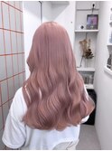 イメチェン/ホワイトブロンド/外ハネボブ/ワイドバング/渋谷