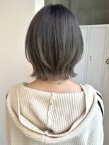 レイヤーボブ　くびれボブ　くびれヘア　ボブ