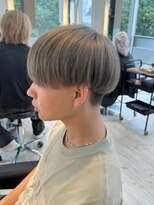 インク サカエ(inq sakae) メンズマッシュホワイトアッシュ