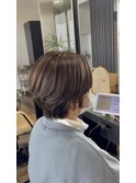 ハイライト×ショートスタイル
