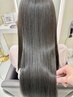 【柔らかい質感】シルキーカット＋次世代髪質改善トリートメントストレート